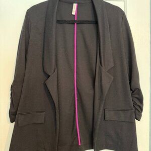 Xhilaration Women's Blazer, Black